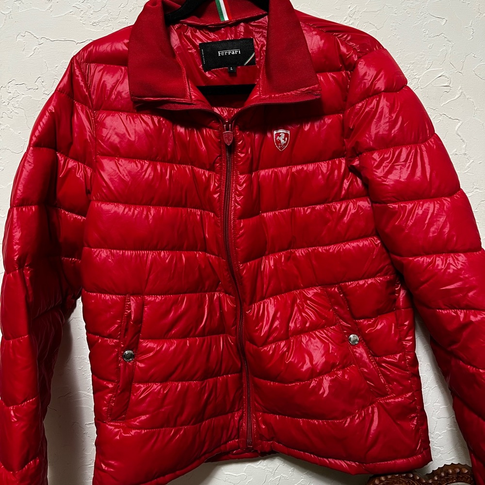 Authentic Ferrari Puffer Jacket